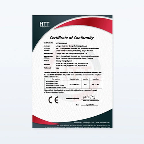 Certifications