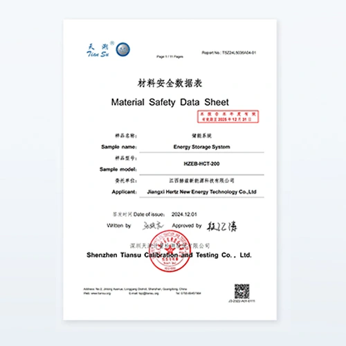 Certifications