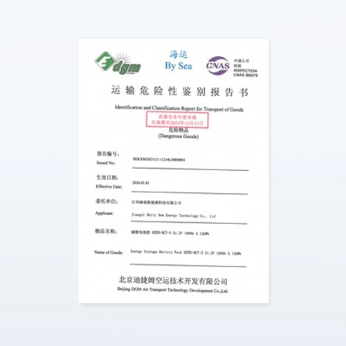 Certifications