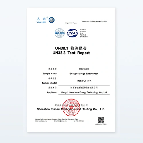Certifications