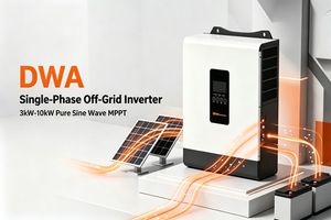 Dawnice DWA Single-Phase Off-Grid Inverter 3kW-10kW Pure Sine Wave MPPT UPS for Off-Grid Residential & Remote Areas Solar Power - Ruibit Energy Storage Product