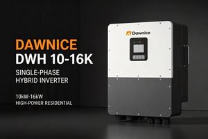Dawnice DWH 10-16K Single-Phase Hybrid Inverter 10kW-16kW High-Power Residential Solar Battery Storage for Energy Independence - Ruibit Energy Storage Product