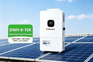 Dawnice DWH 8-15K Split-Phase Hybrid Solar Inverter 8kW-15kW 120V/240V 48V MPPT UL Certified for North American Home Use - Ruibit Energy Storage Product